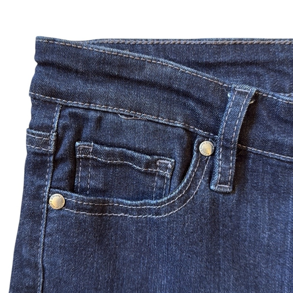 Buffalo David Bittman Alyssa Jean Hi-Rise Dark Blue Straight Stretch Size 8/29 - Picture 5 of 11